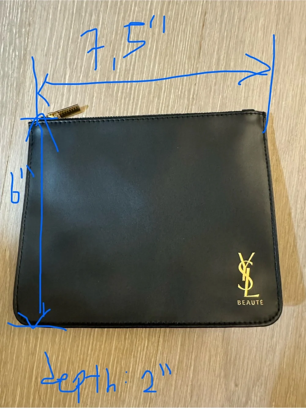 New YSL Beauty Cosmetic Bag Pouch